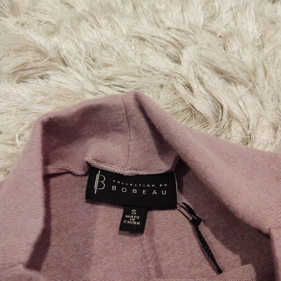 Bobeau Pleated Ruffle Sleeve Sweater S NWT - Picture 5 of 9